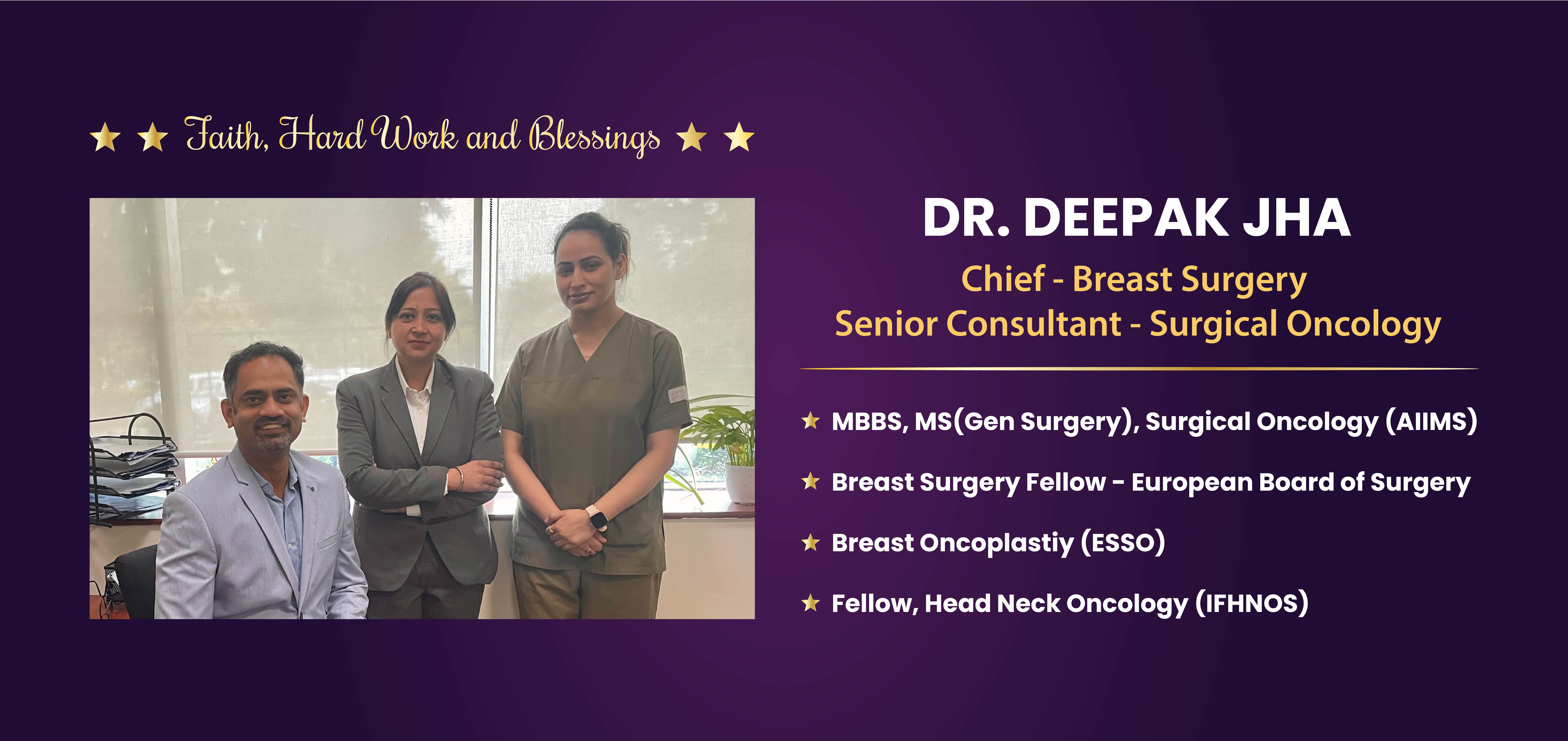 Dr. Deepak Jha - Medical Oncologist